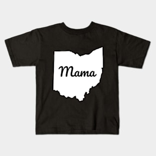 Womens Ohio Mama Kids T-Shirt